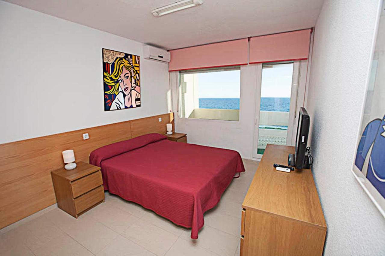 Apartamento Con Vistas Al Mar Primera Linea Playa Маталасканьас Экстерьер фото