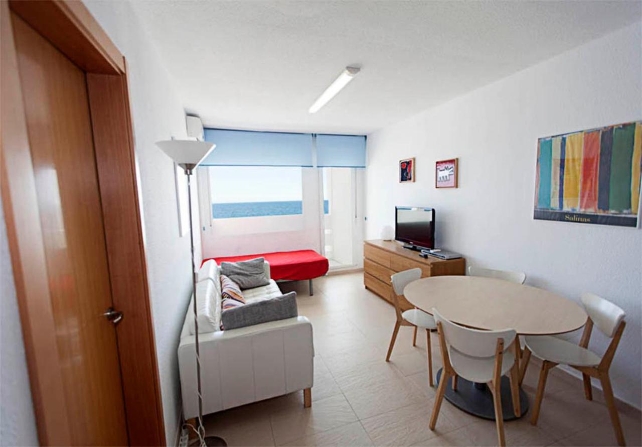 Apartamento Con Vistas Al Mar Primera Linea Playa Маталасканьас Экстерьер фото