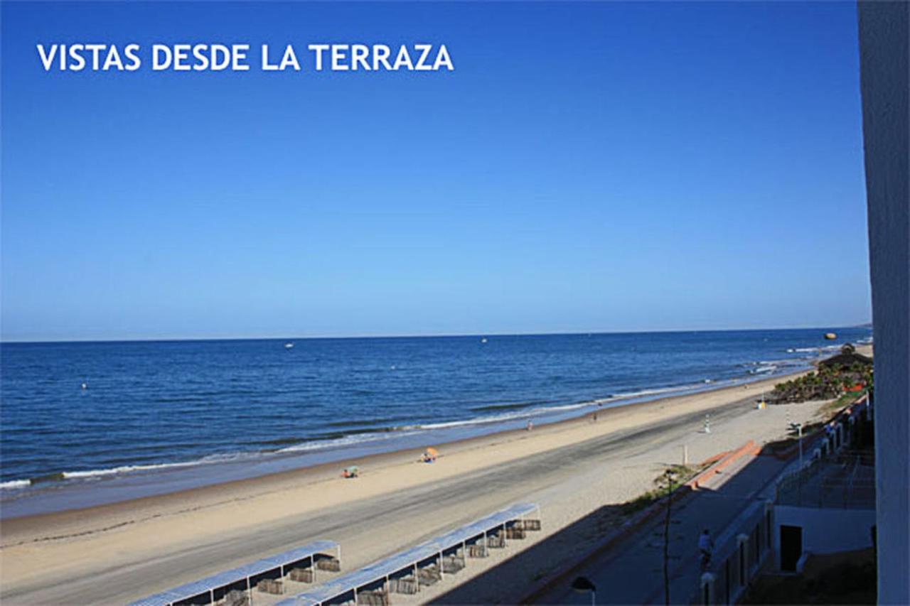 Apartamento Con Vistas Al Mar Primera Linea Playa Маталасканьас Экстерьер фото